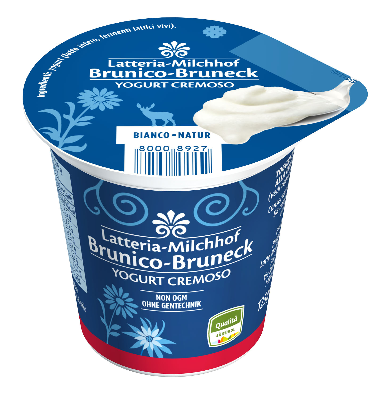 YOG.INTERO BIANCO 125g BRUNICO