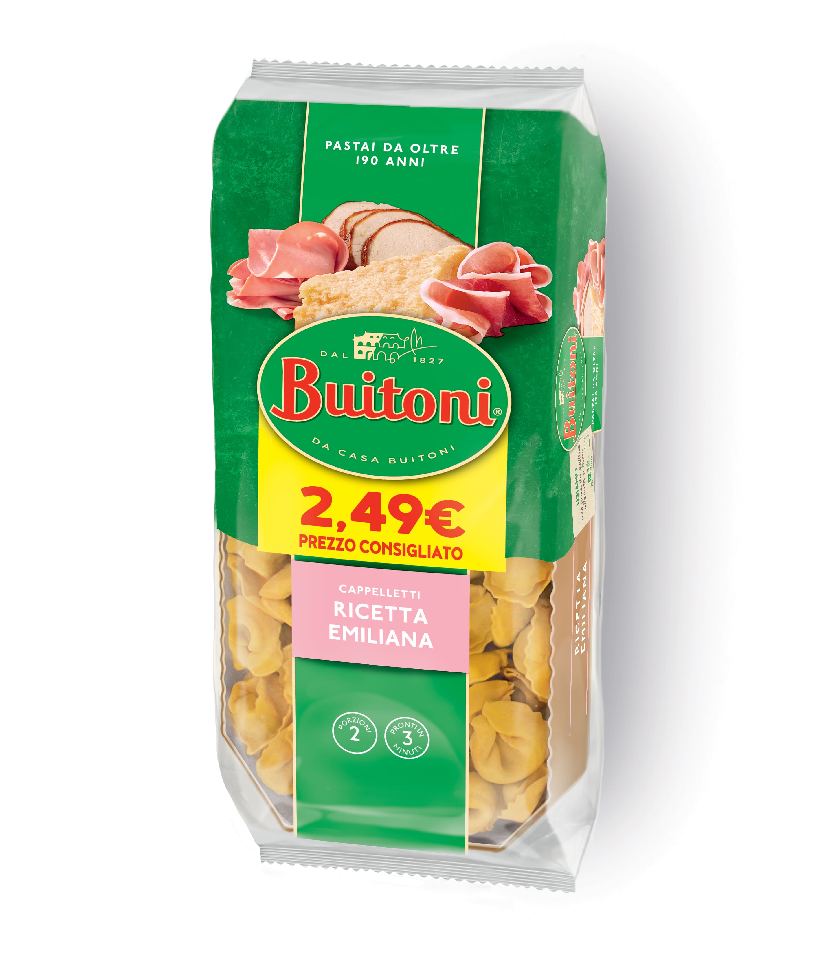 CAPPELLETTI RICETTA EMILIANA g230