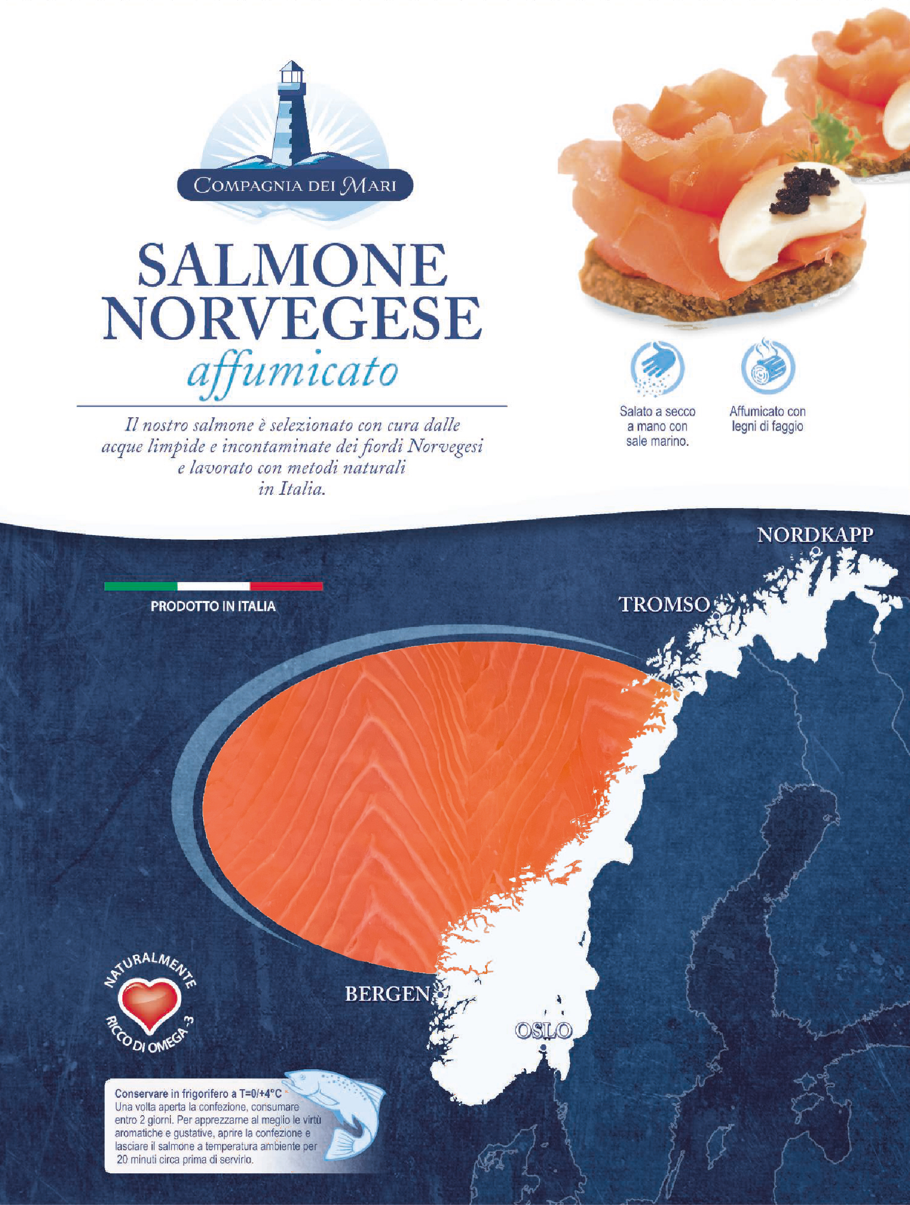 SALMONE NORV.AFF. taglio trad. g100