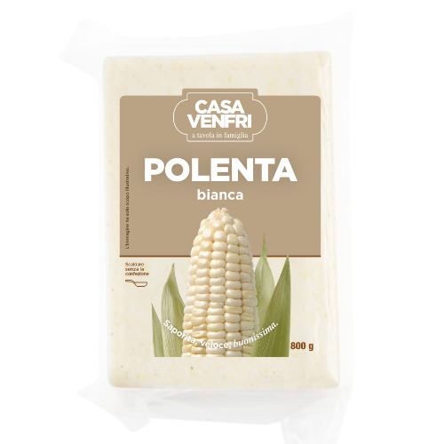 POLENTA BIANCA gr.800 C.V.