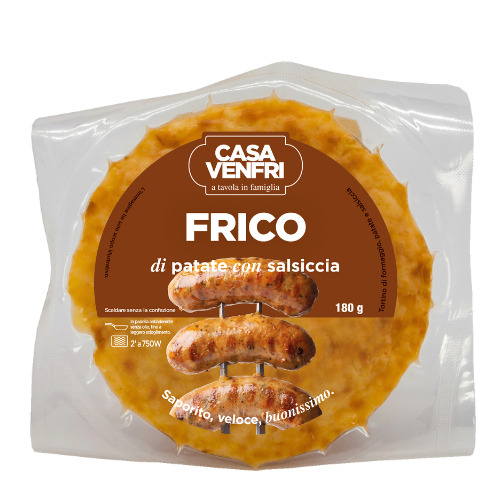 FRICO DI PATATE C/SALSICCIA 180g SV