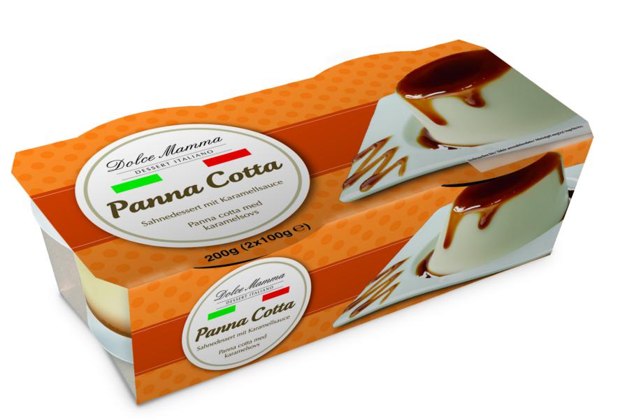 PANNA COTTA CARAMEL 2x100g D.MAMMA