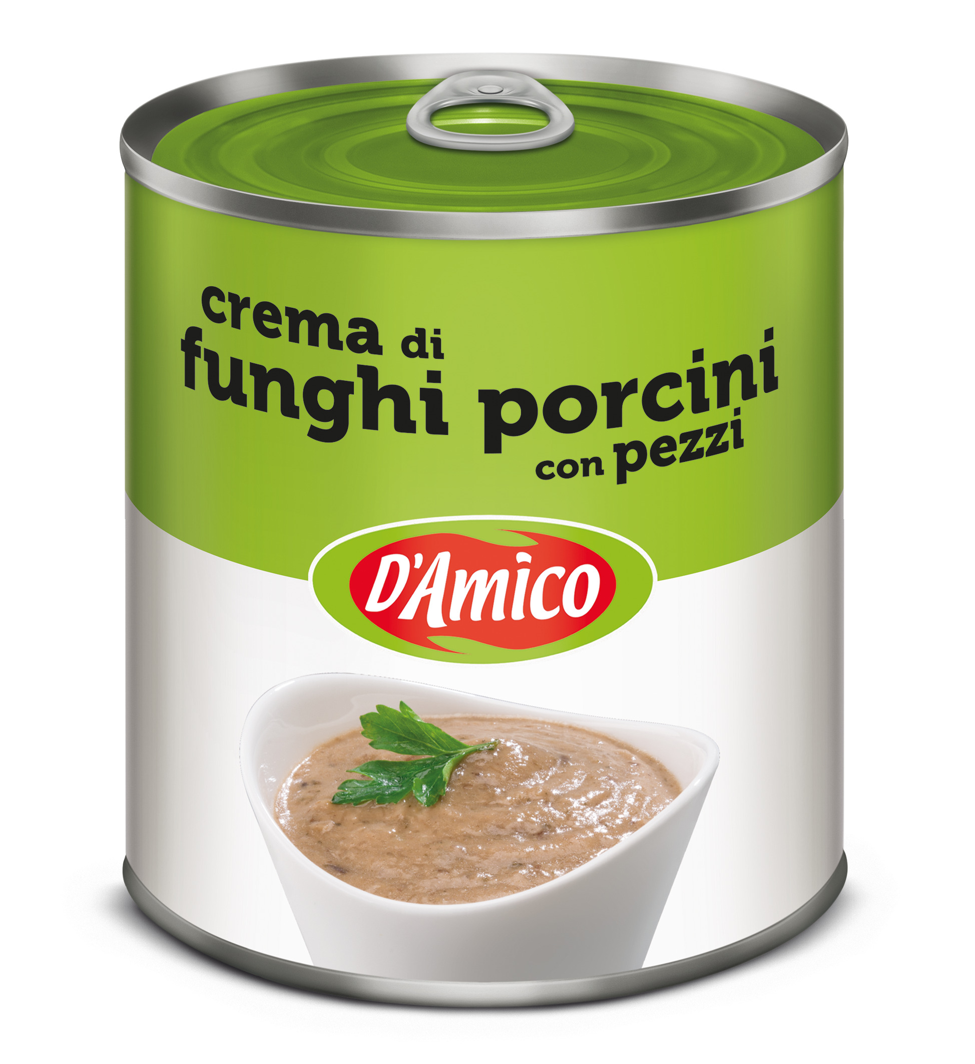 CREMA DI FUNGHI PORCINI latta g800
