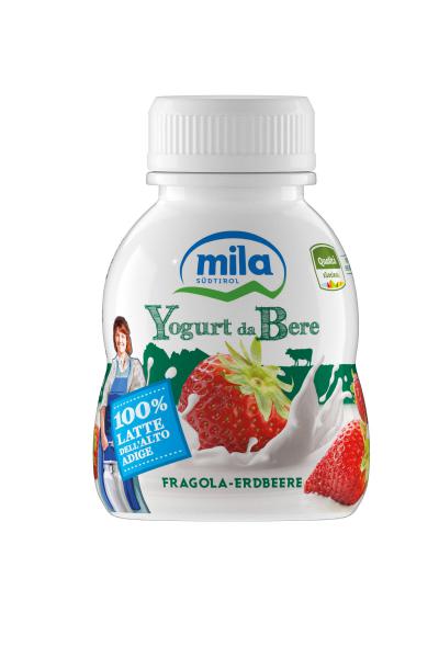 YOGURT DA BERE FRAGOLA g200 MILA