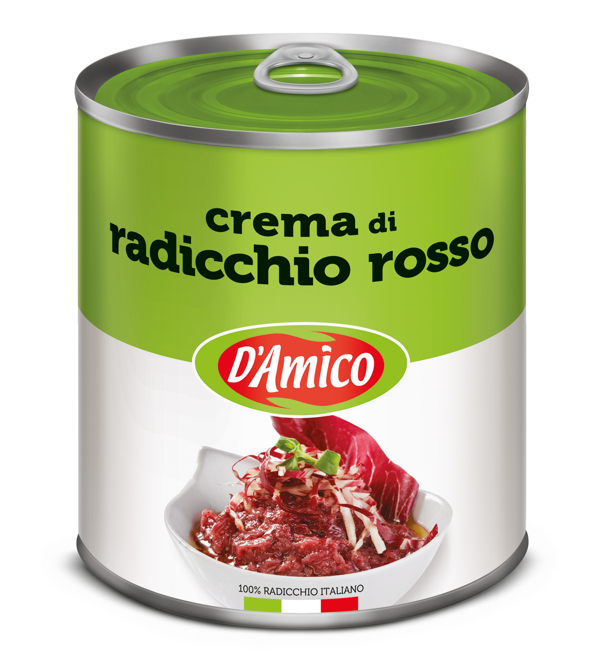 CREMA DI RADICCHIO ROSSO latta g800