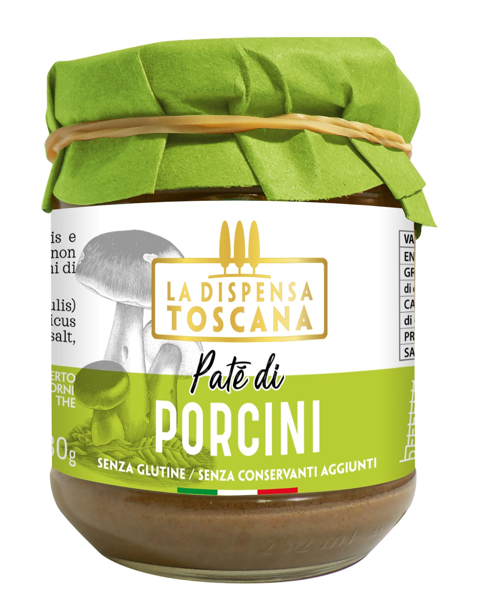 PATE' DI PORCINI g180