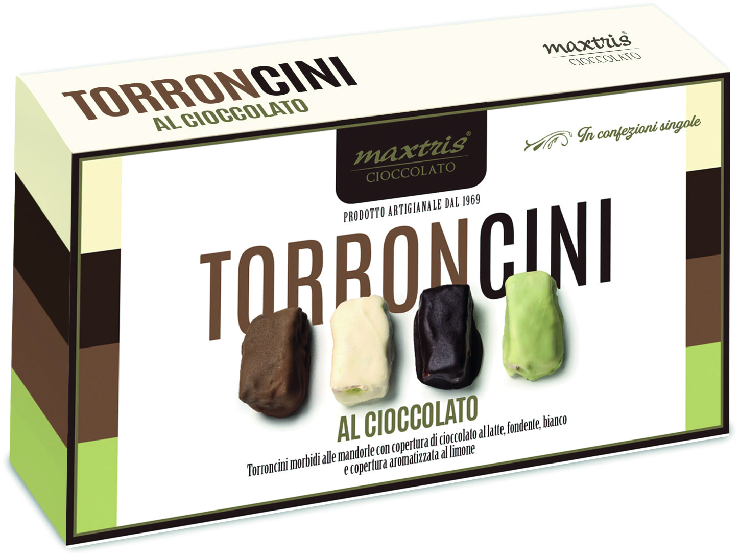 TORRONCINI AL CIOCCOLATO ASS. g150