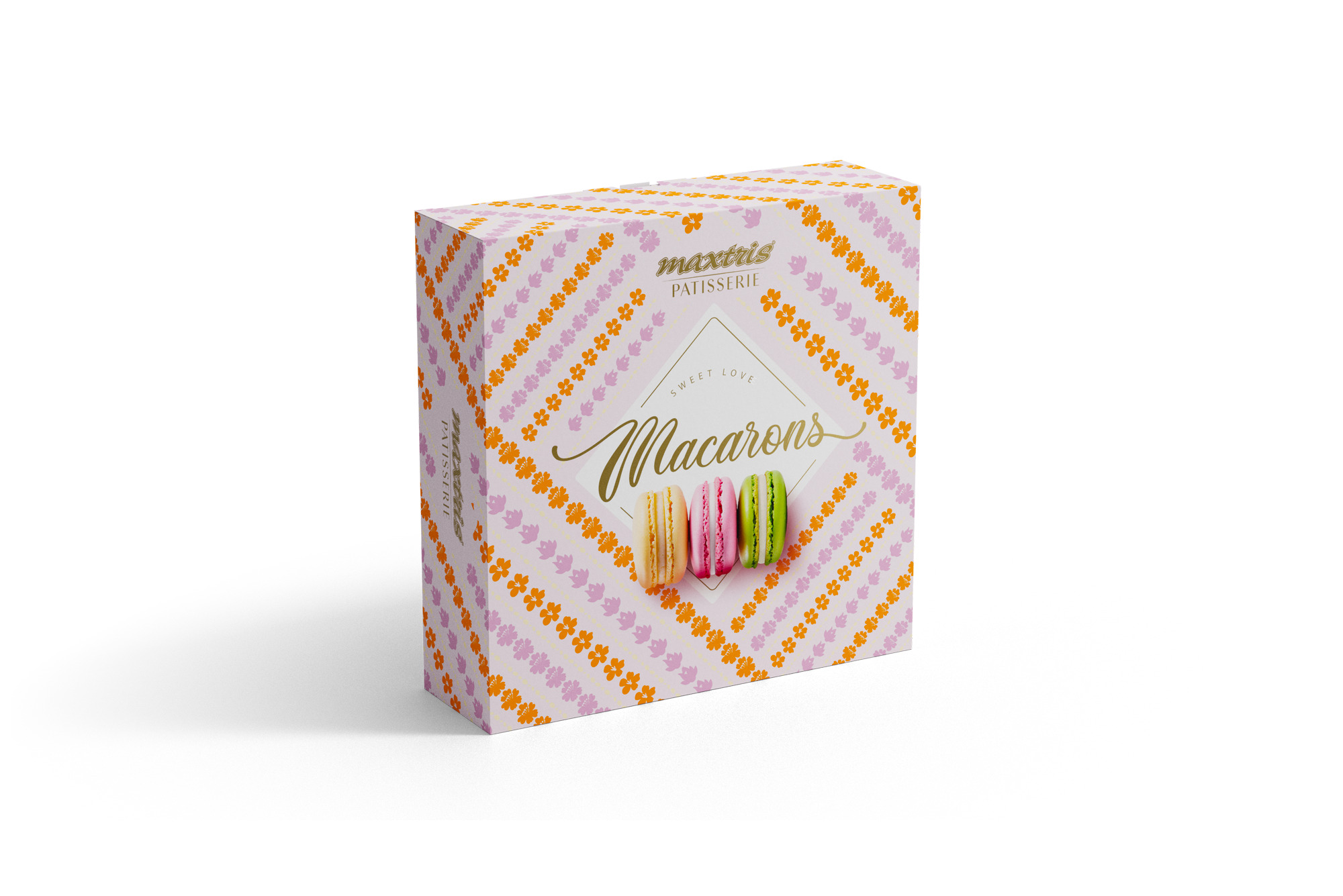MACARONS BOX MIX 15pz g210