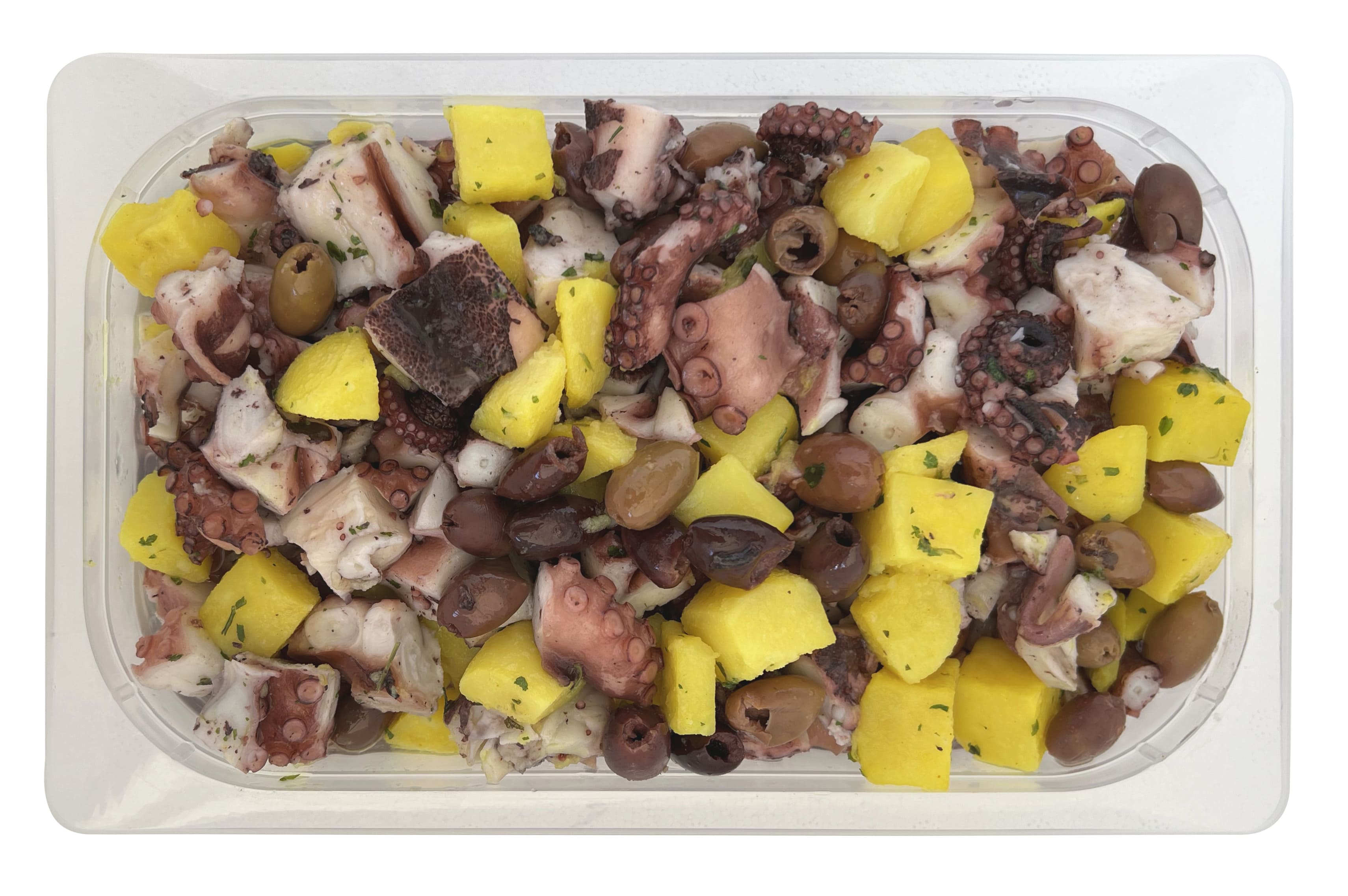 POLPO IN OLIO C/OLIVE E PATATE kg 1