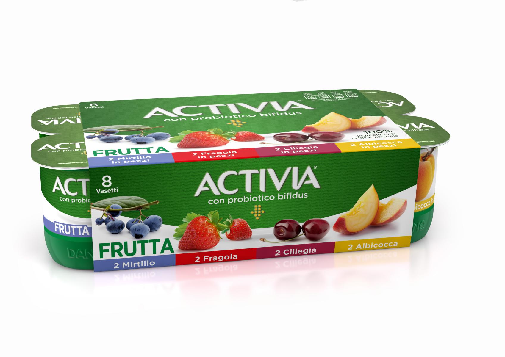 ACTIVIA MIX FRUTTA g125*8