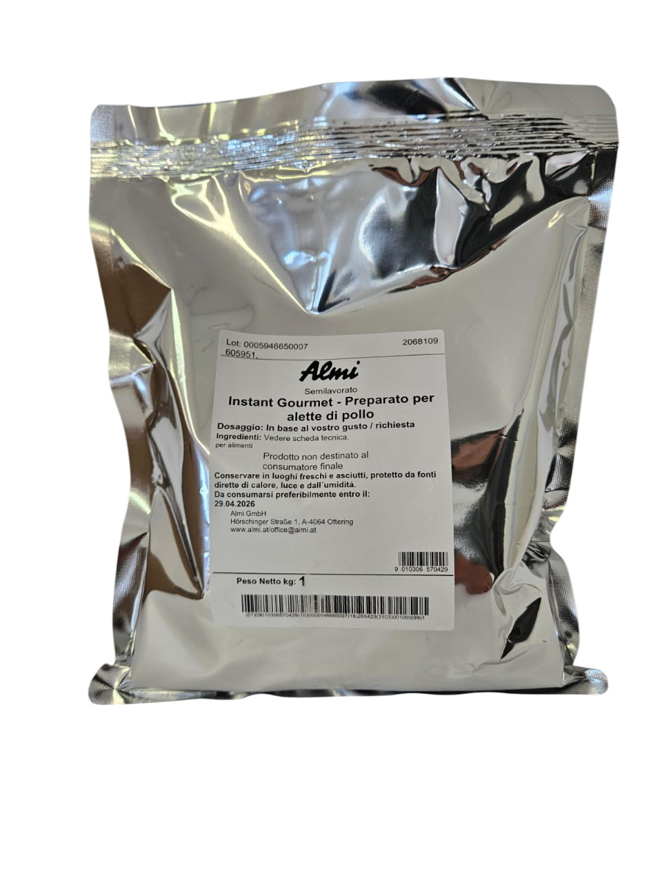 PREP.PER ALETTE DI POLLO kg 1