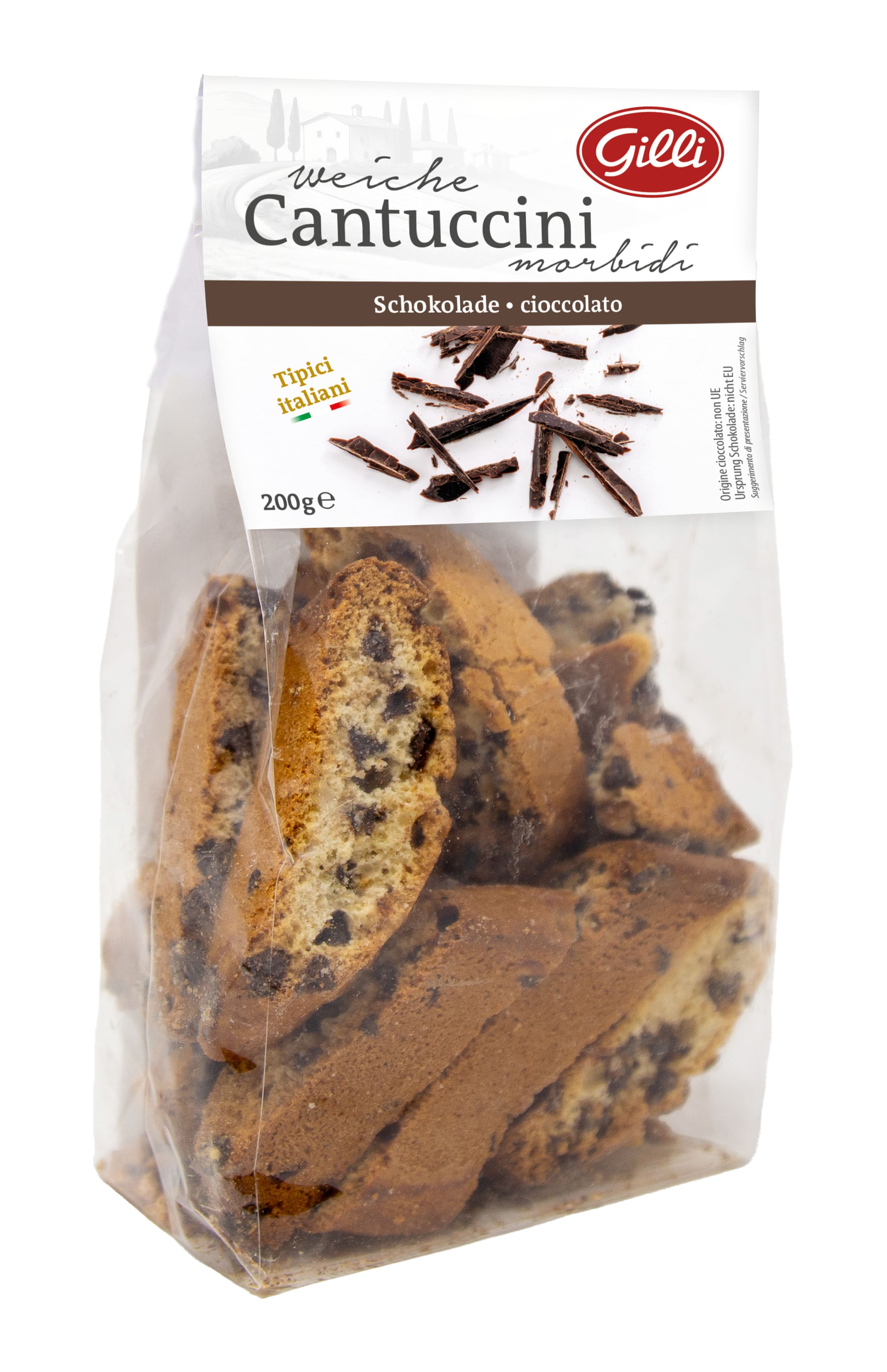 CANTUCCINI MORB.CIOCCOLATO g200