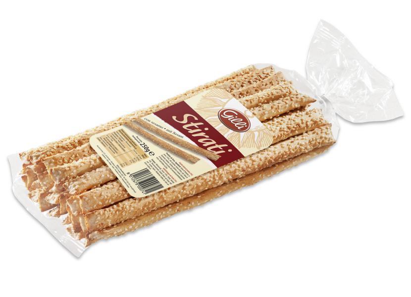 STIRATI-GRISSINI AL SESAMO g250
