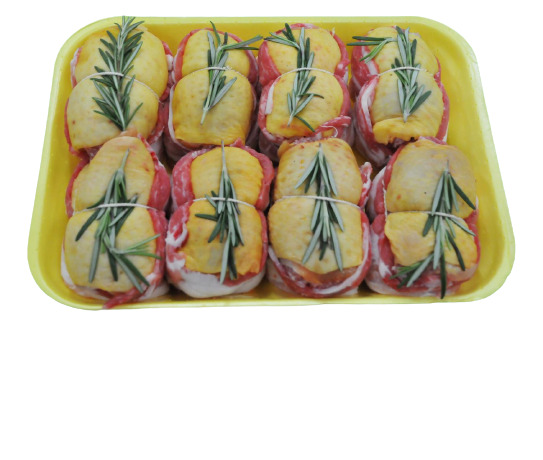 ARROSTINI POLLO/SALS.-SUI/PANC g380