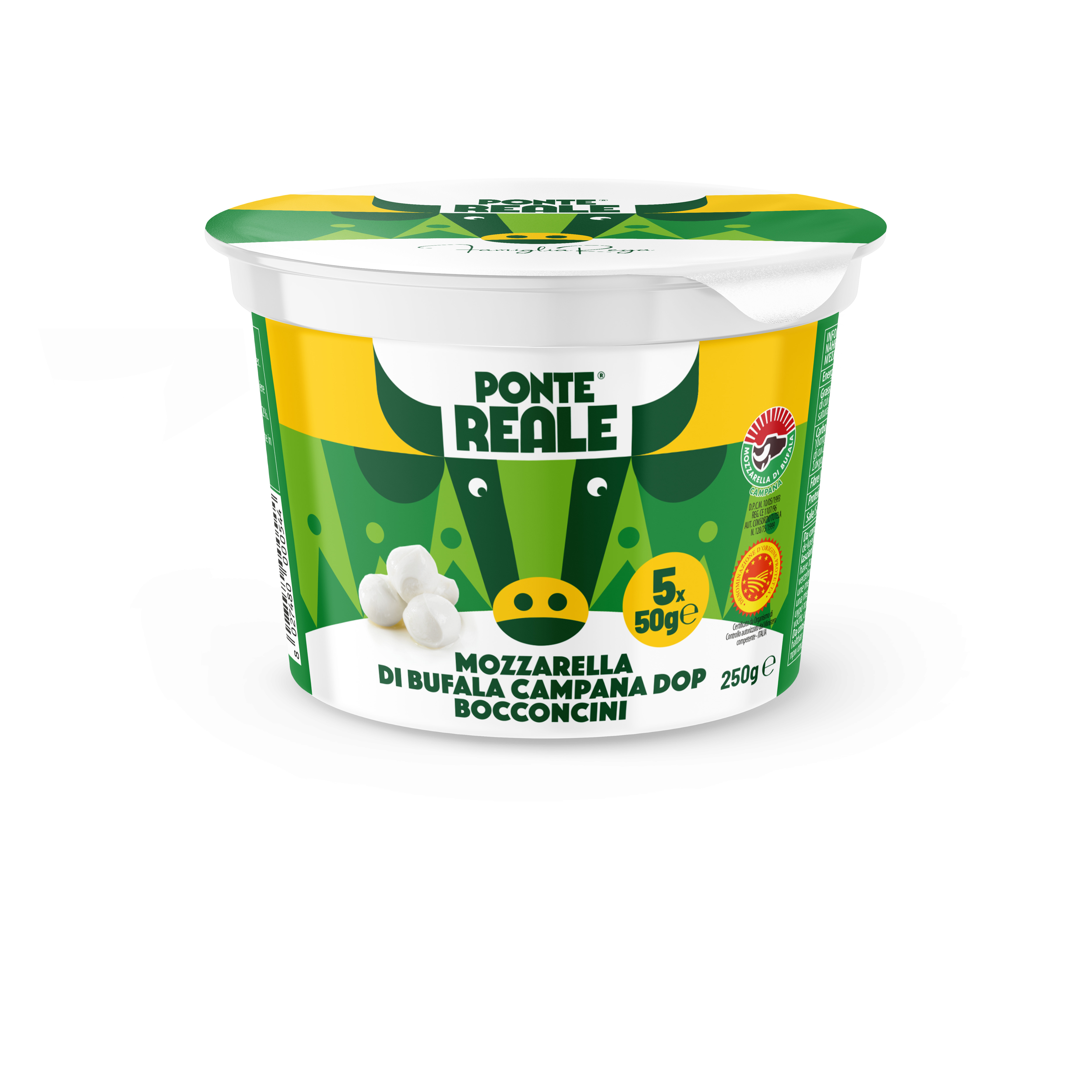 BOCC. DI BUFALA DOP g50*5 bicch.