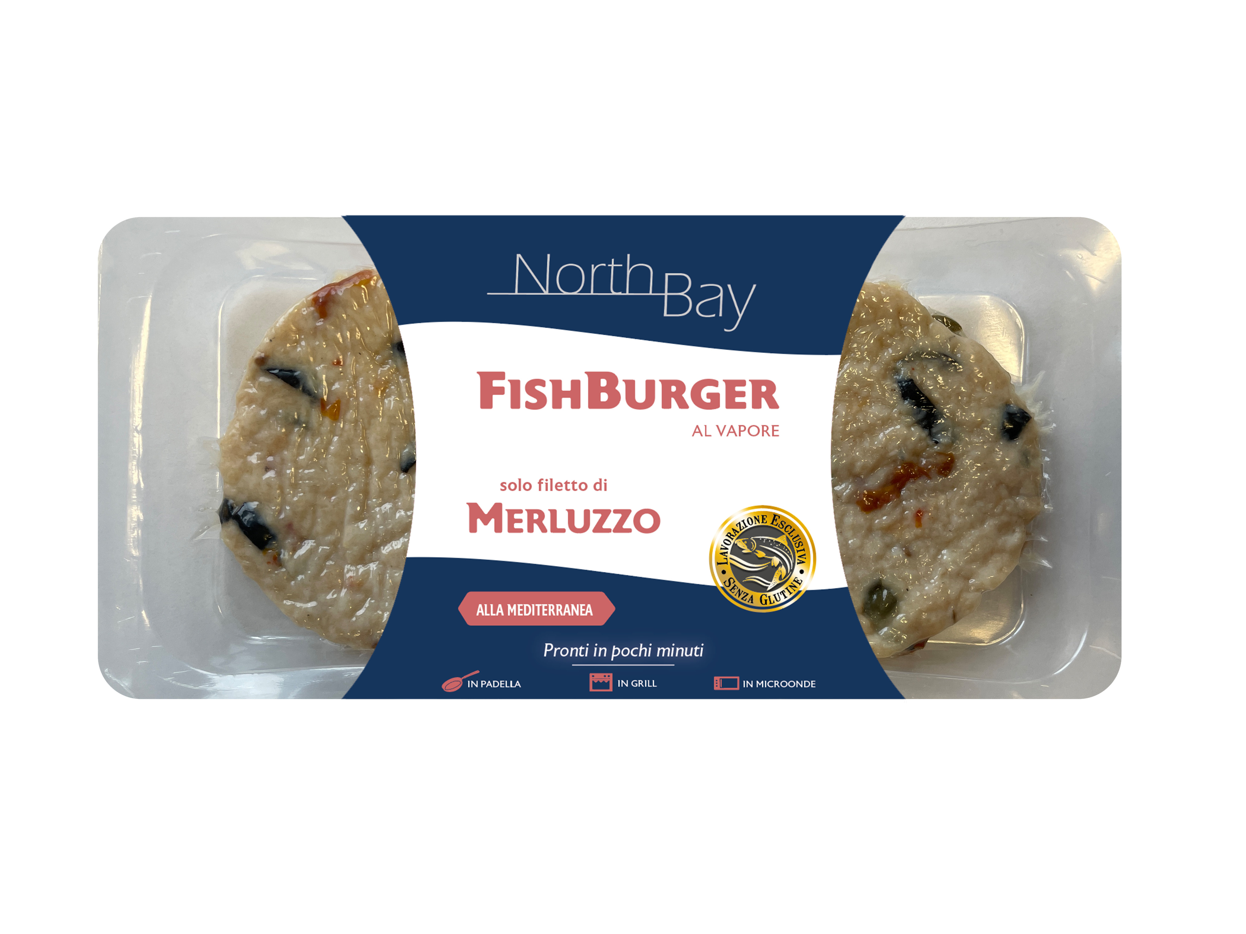 FISHBURGER MERLUZZO MEDITER.g80*2