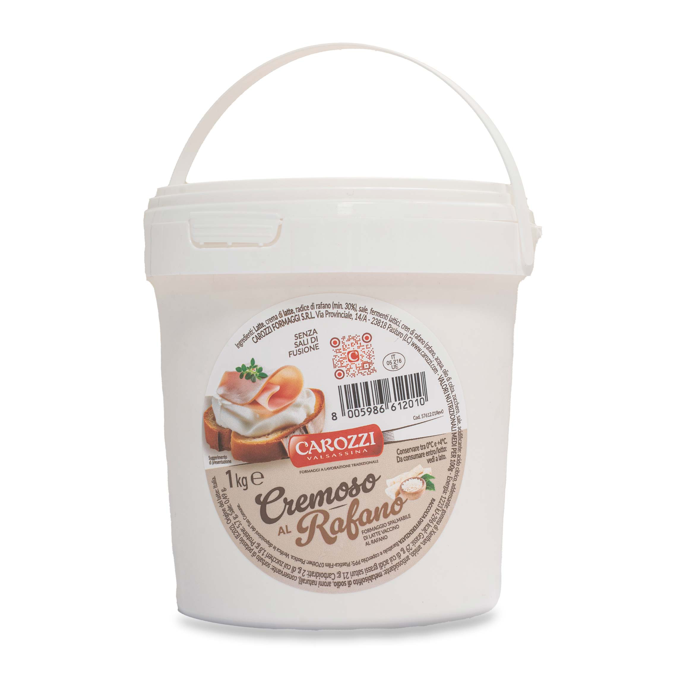 CREMA AL RAFANO kg 1 secchiello