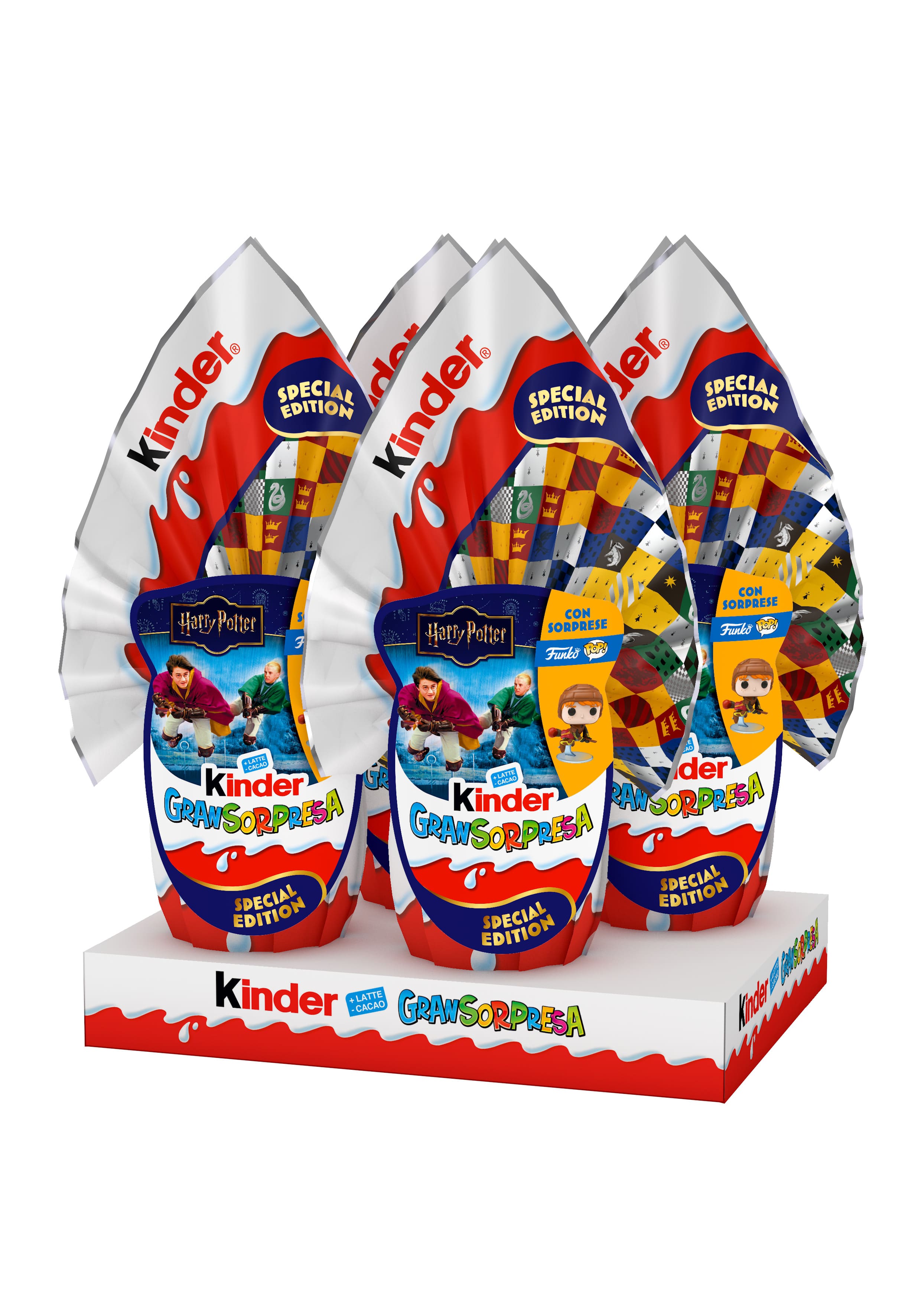 KINDER G.S. T4,5x4 HARRY POTTER