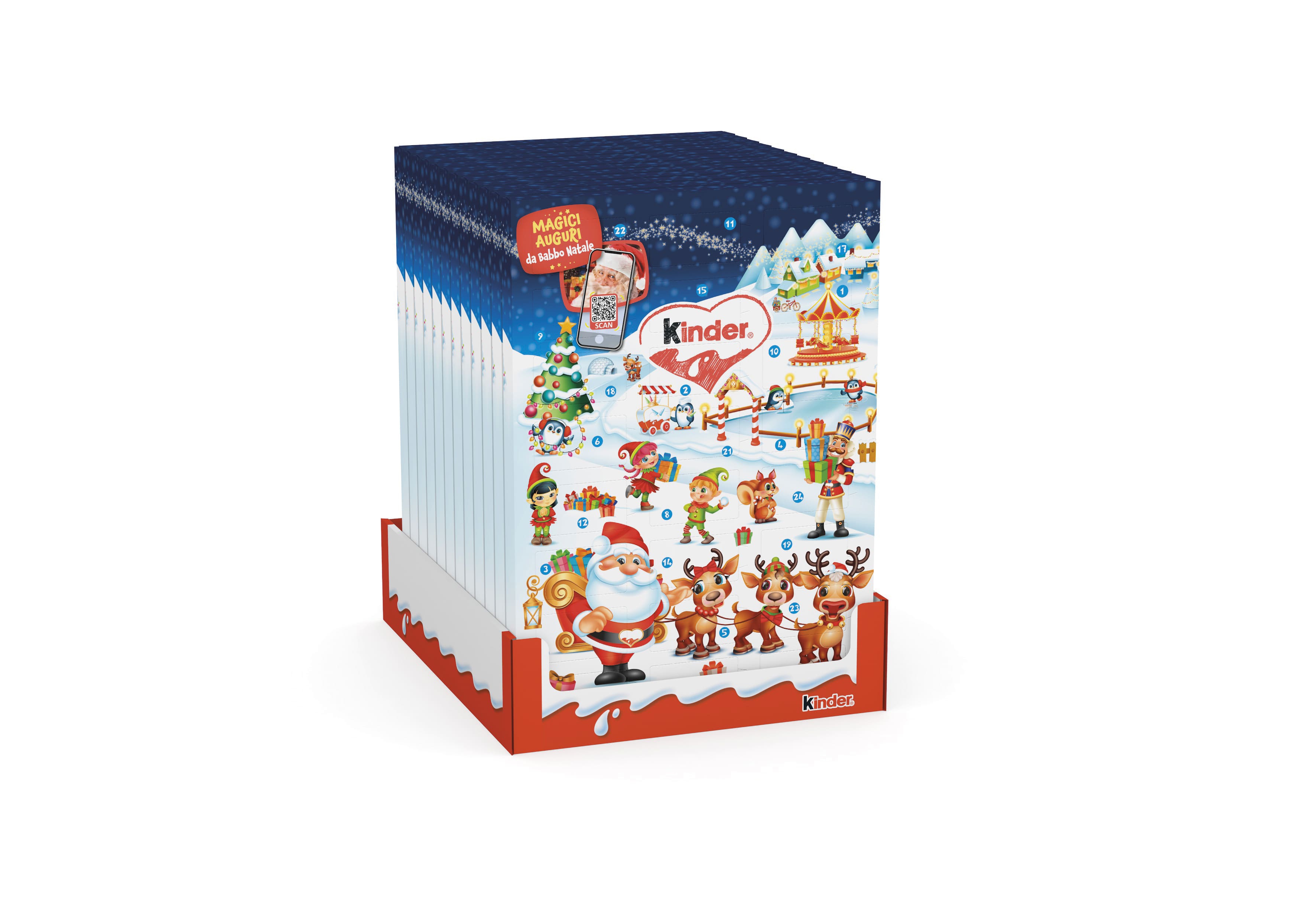 KINDER CALENDARIO AVVENTO T24 g141