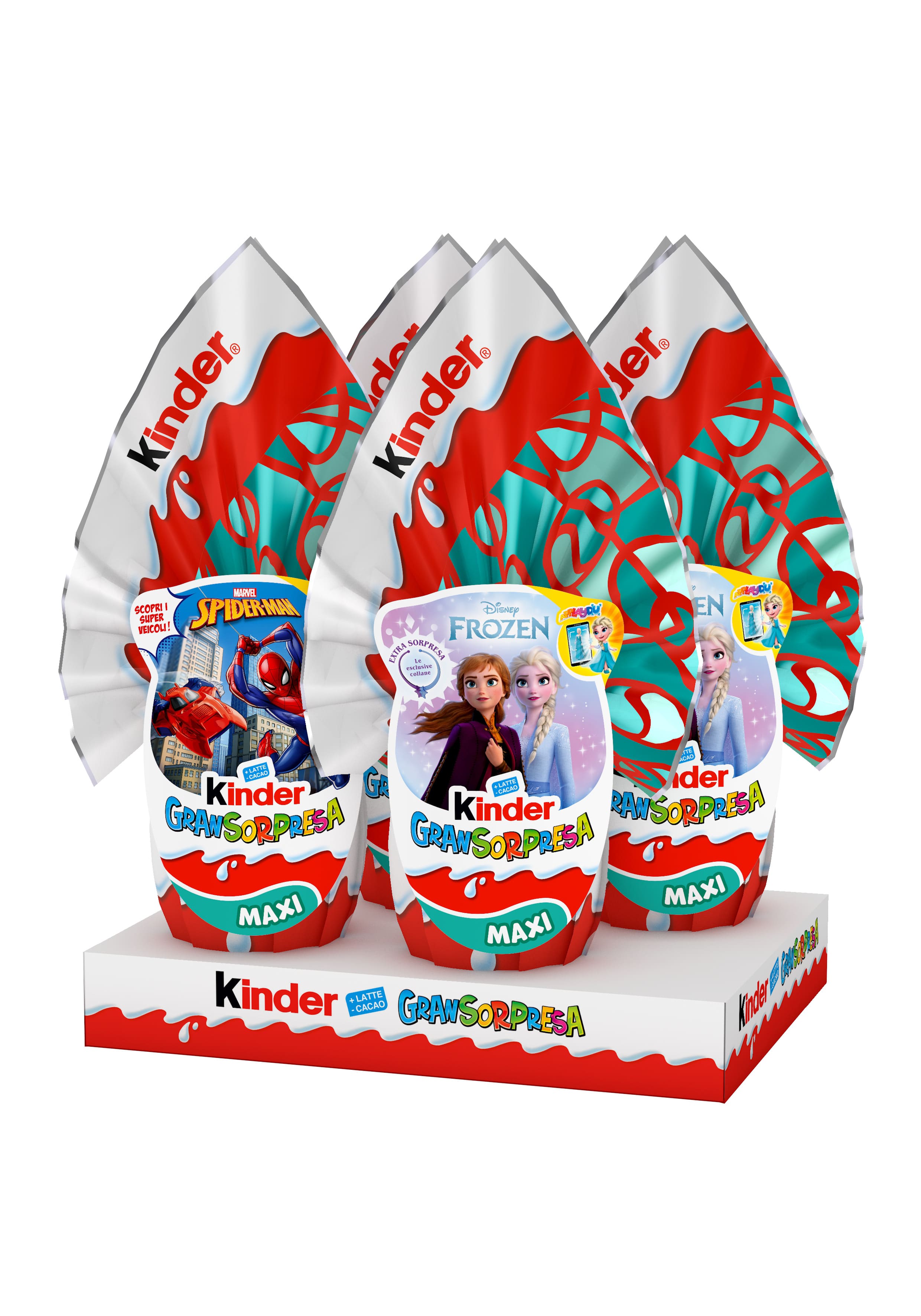 KINDER GS MAXI T4,5x4 FROZEN/SPIDER
