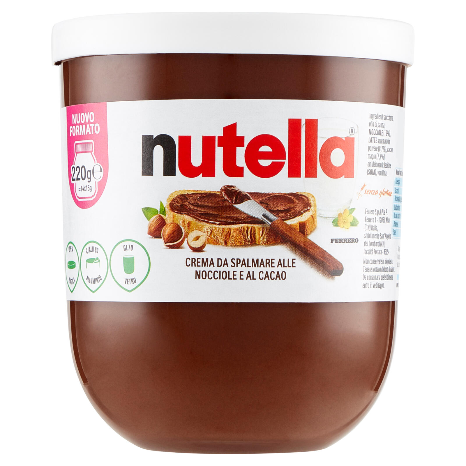 NUTELLA VASO g220 (A)