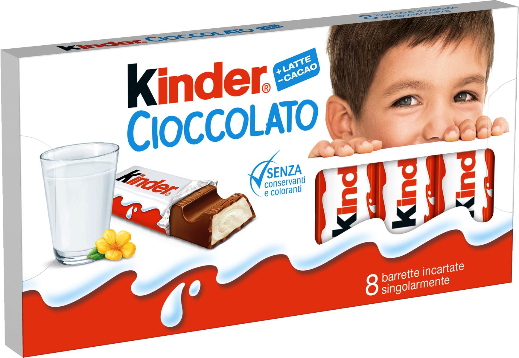 KINDER CIOCCOLATO T8 g100 (A) I