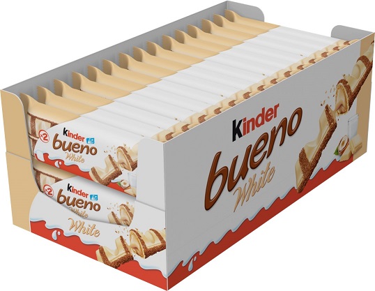KINDER BUENO WHITE T2 g39x30DISPLAY