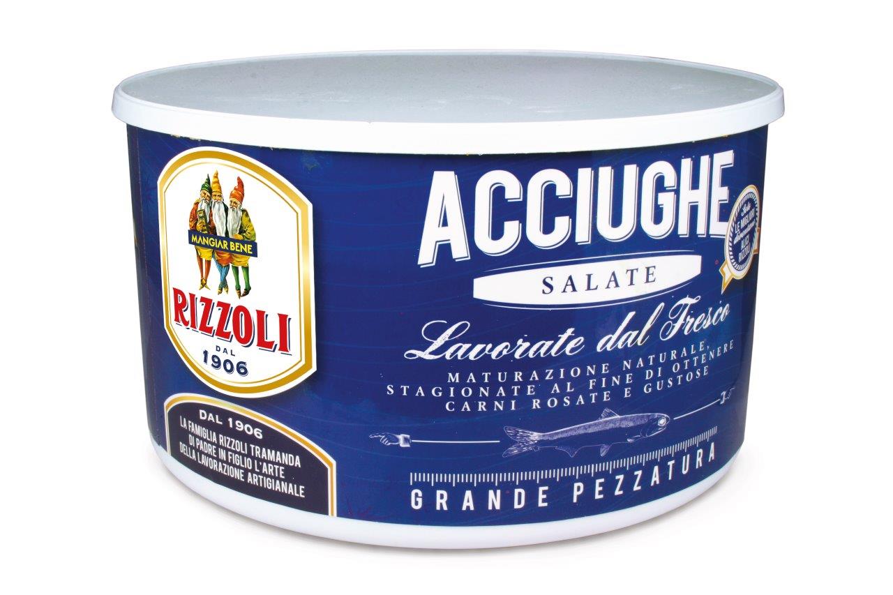 ACCIUGHE SALATE RIZZOLI kg 5