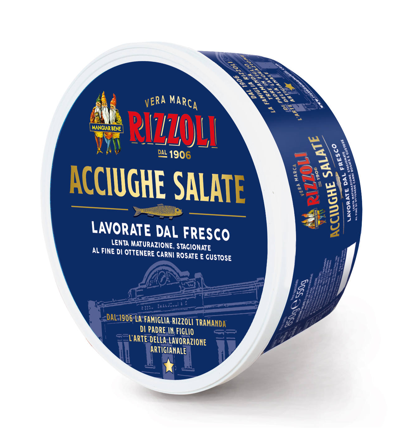 ACCIUGHE SALATE RIZZOLI g850