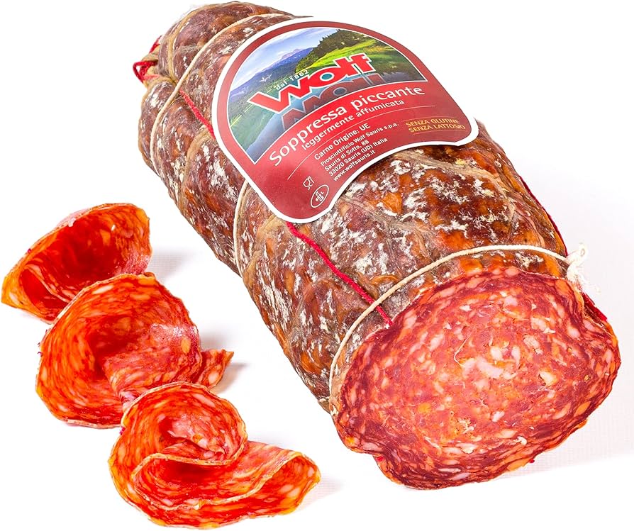 SOPPRESSA PICCANTE 1/2 SV kg 0,8