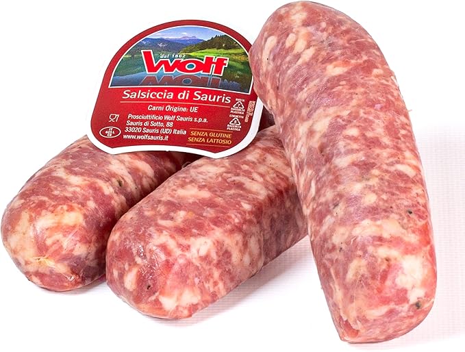 SALSICCIA DI SAURIS x4 SV g380