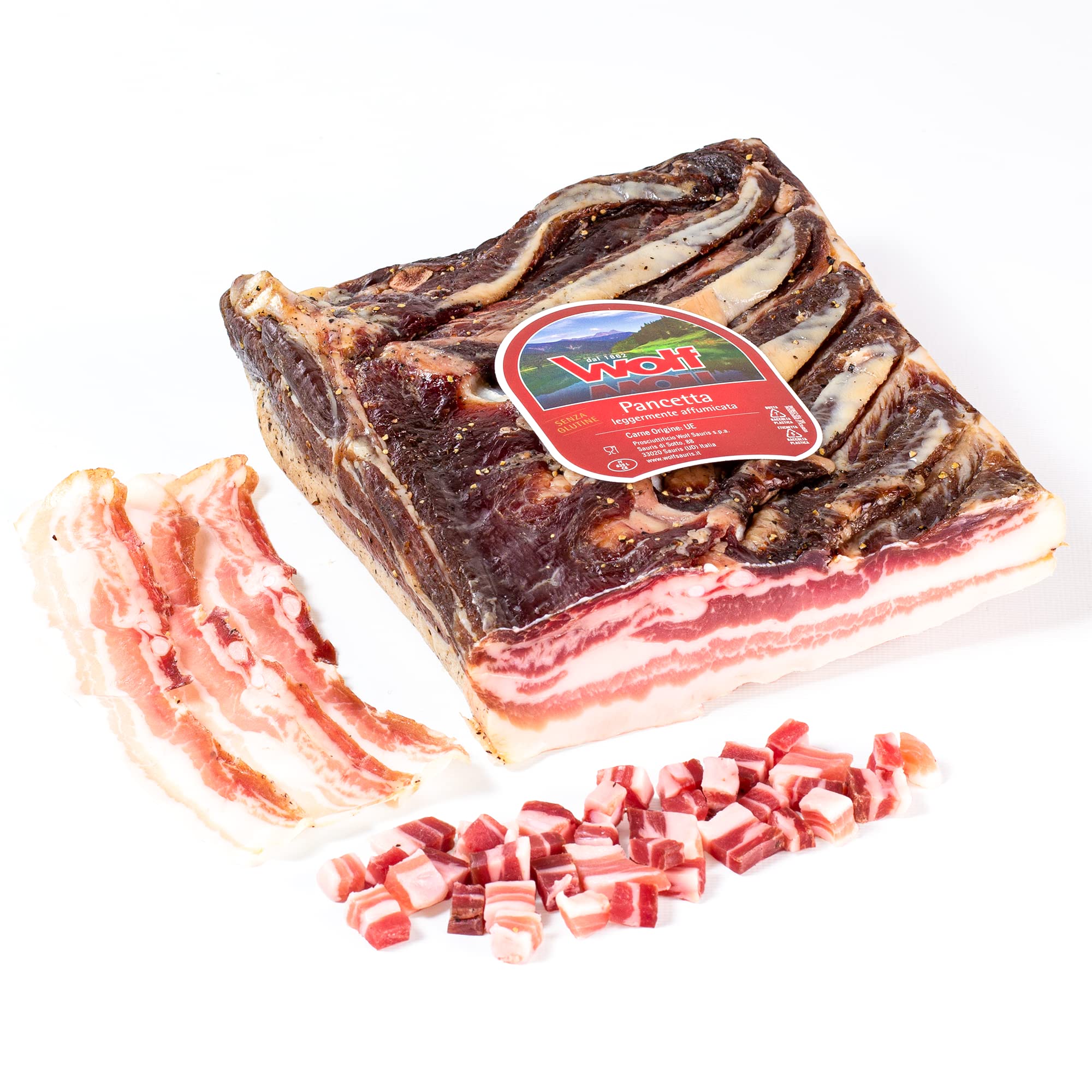 PANCETTA STESA WOLF 1/2 kg 1,7