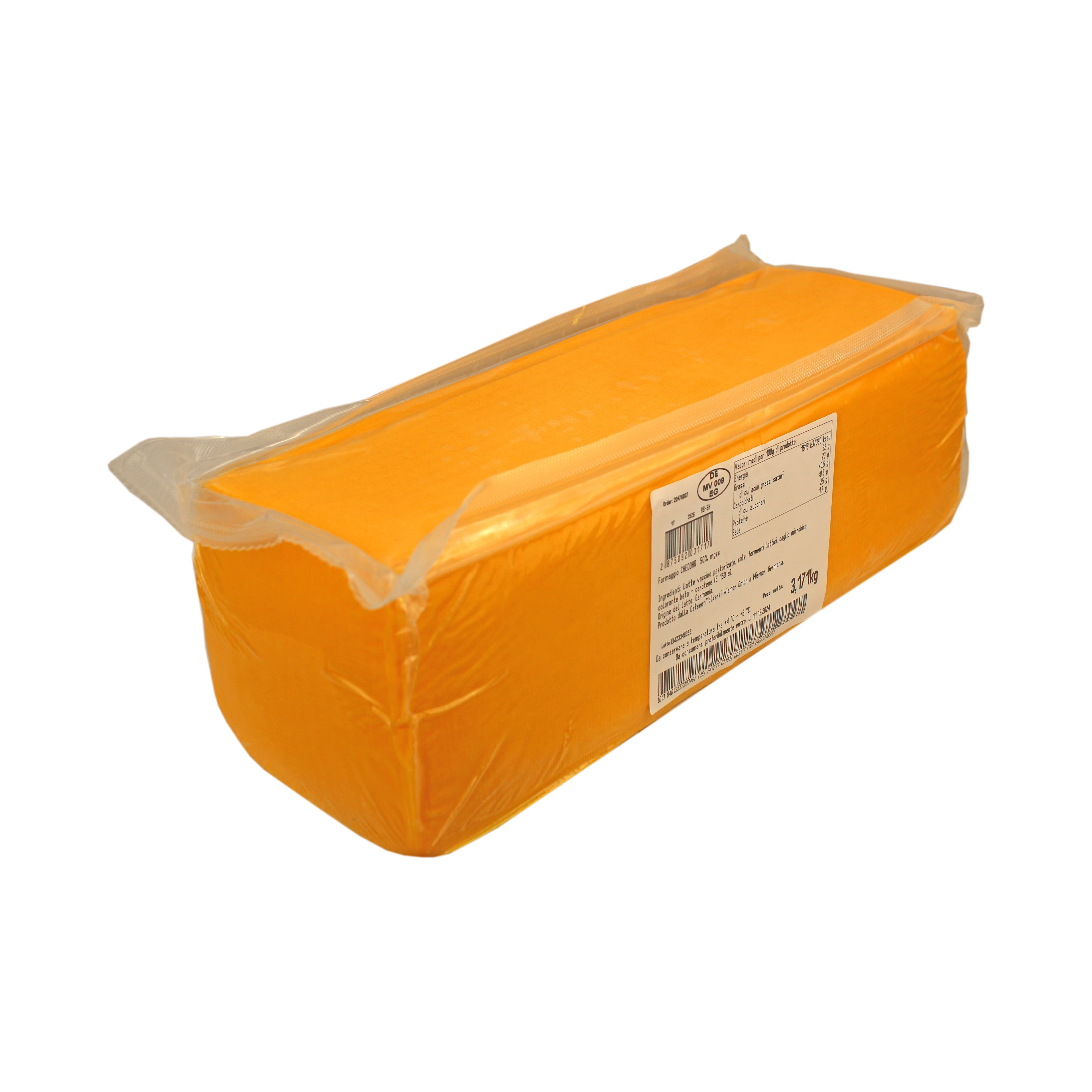 CHEDDAR 50% kg 3 c.ca