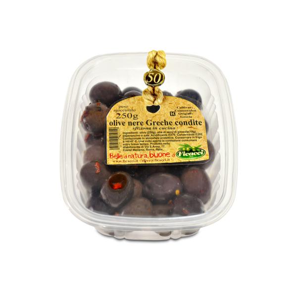 OLIVE NERE GRECIA CONDITE g250