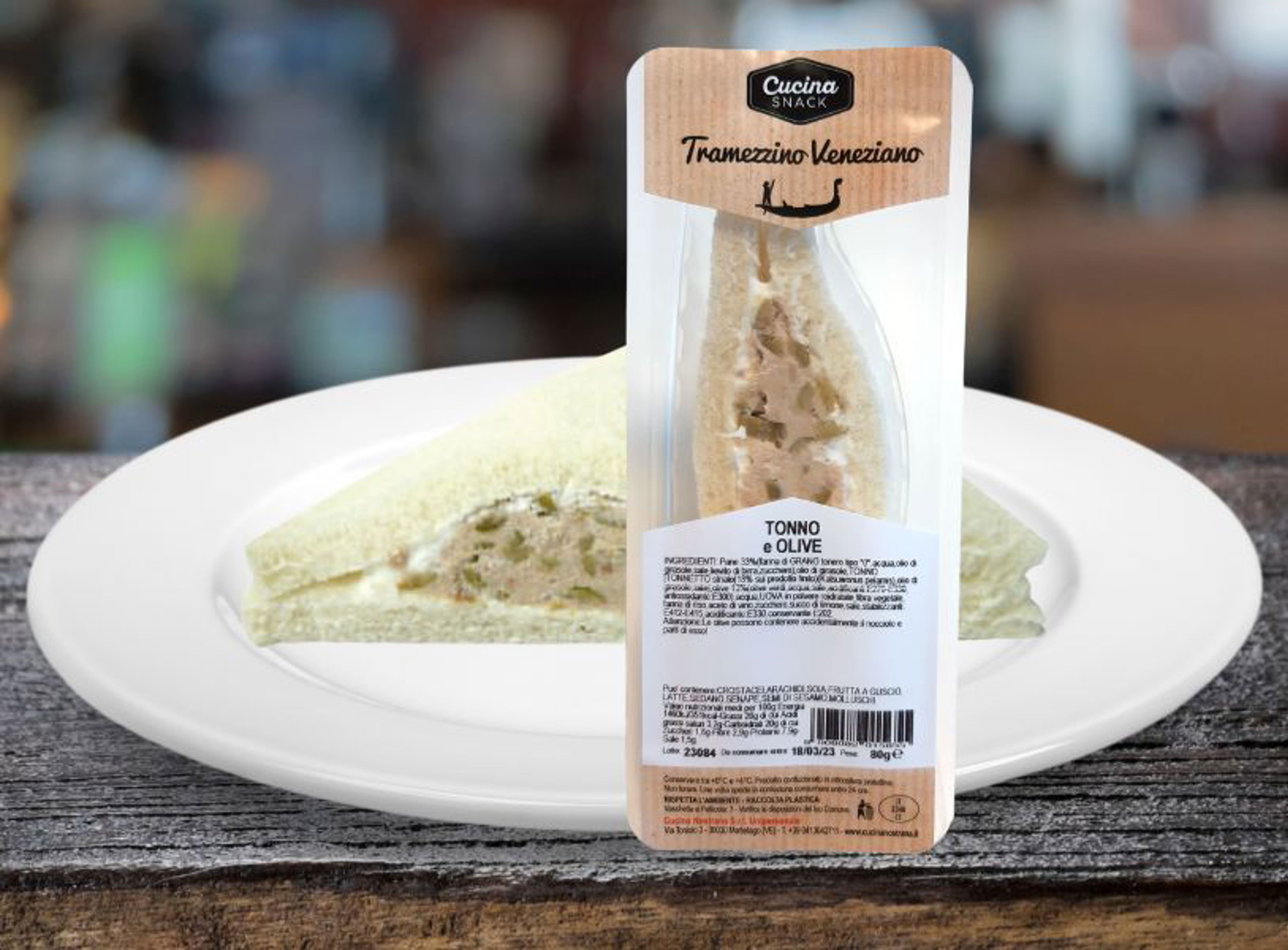 Testo E Immagine Snack